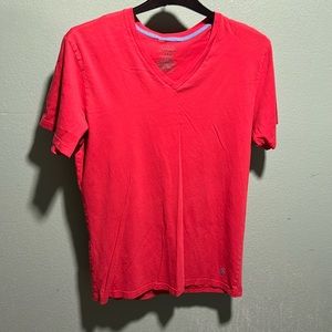 Polo v-neck tee